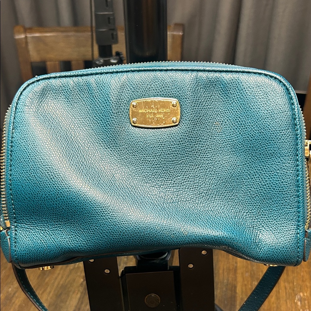 Michael Kors Teal Crossbody Bag